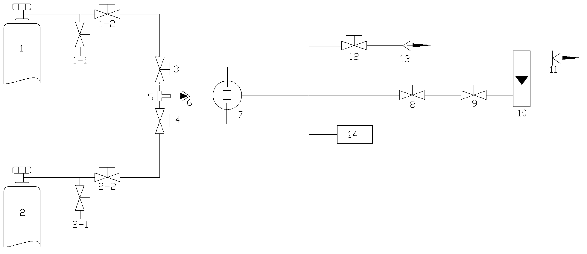 Device for rapidly detecting trace water content