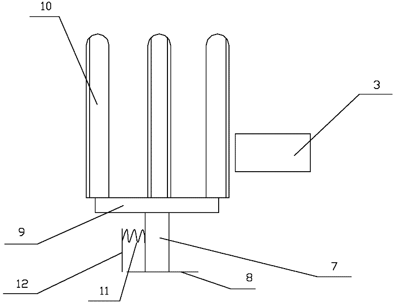 Stocking sheathing tube for silk stocking heat transfer machine