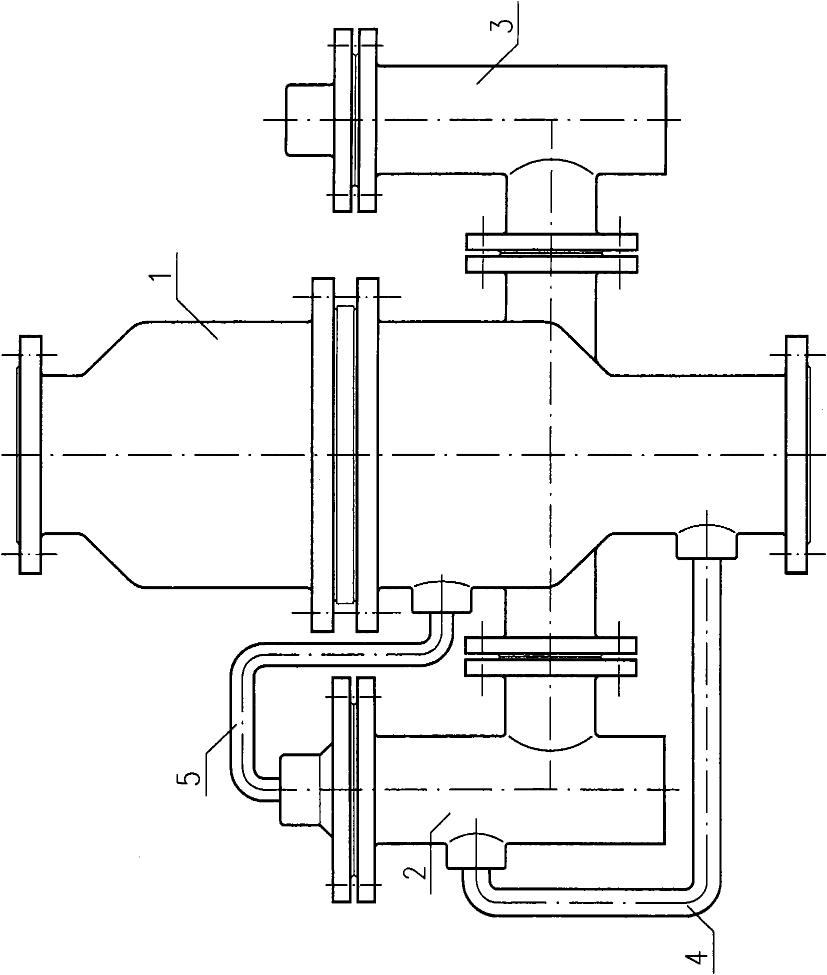 Gravity type backflow preventer