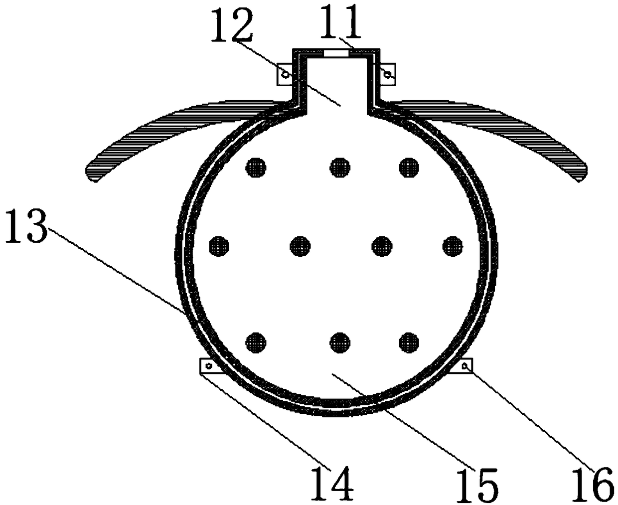 Fruit-raising bag for pomegranate planting