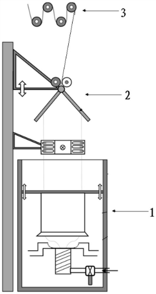 Film blow molding device and liquid crystal polymer film manufactured by same