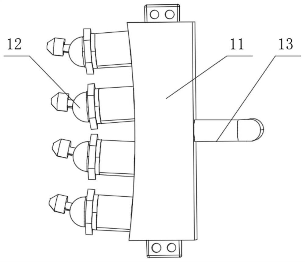 Confining pressure cavitation water jet cleaning device