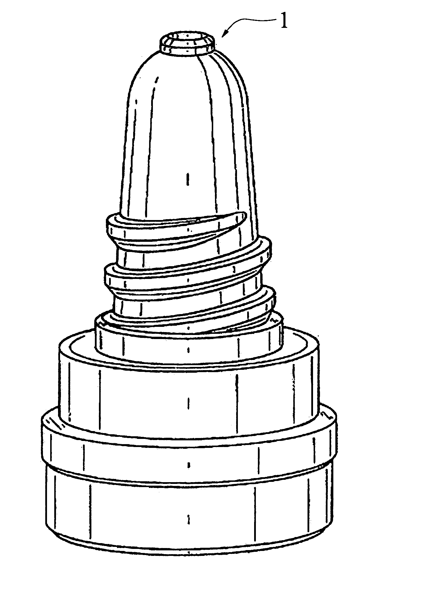 Drop dispenser for the delivery of uniform droplets of viscous liquids