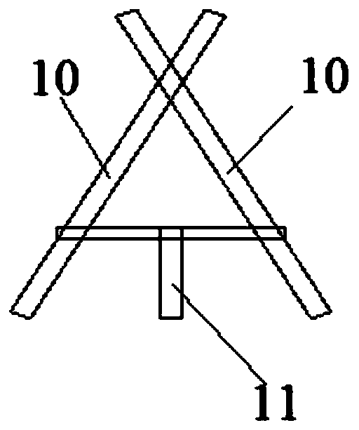 A pull-out test loading device