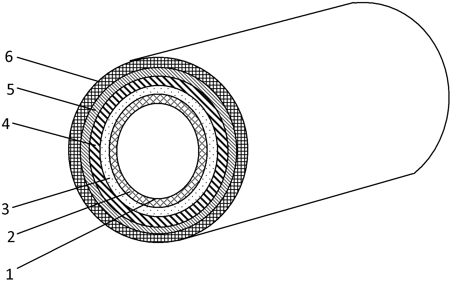 Gas-solid phase pipe flow static measuring appliance and measuring method