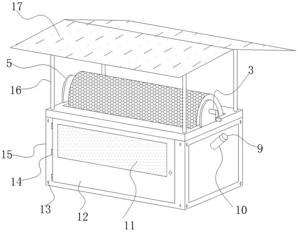 Stocking device for improving arma chinensis vitality