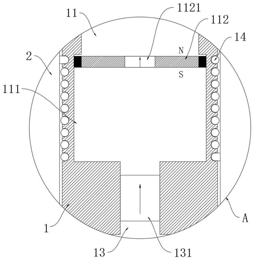 An electromagnetic reciprocating sterilizing and deodorizing water processor