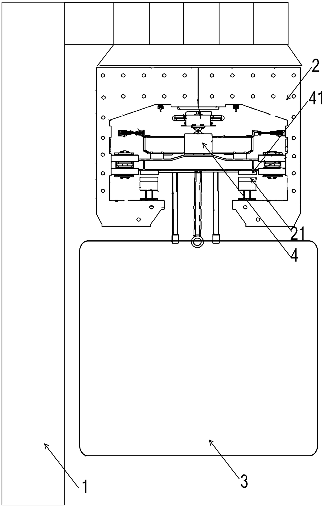 Method and device for correcting lateral deviation of permanent magnet magnet group in maglev traffic equipment