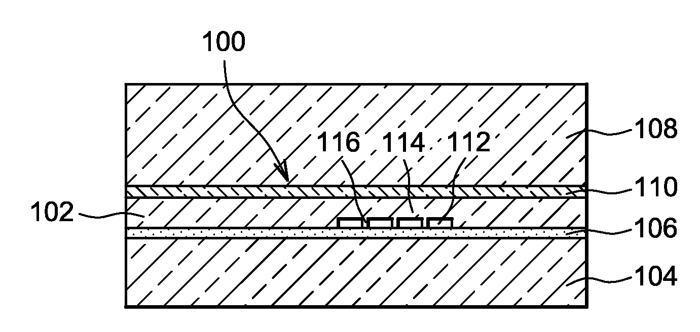 Pre-released structure device