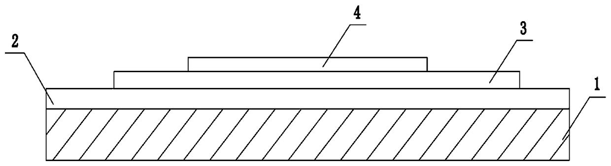 Flexible zinc oxide schottky diode and its preparation method