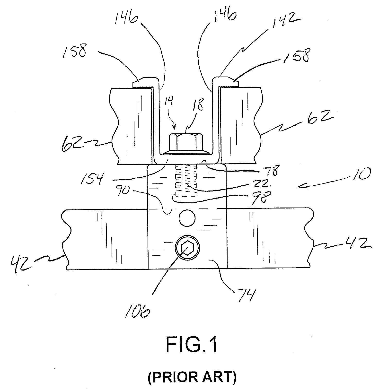 Adjustable mounting assembly for standing seam panels