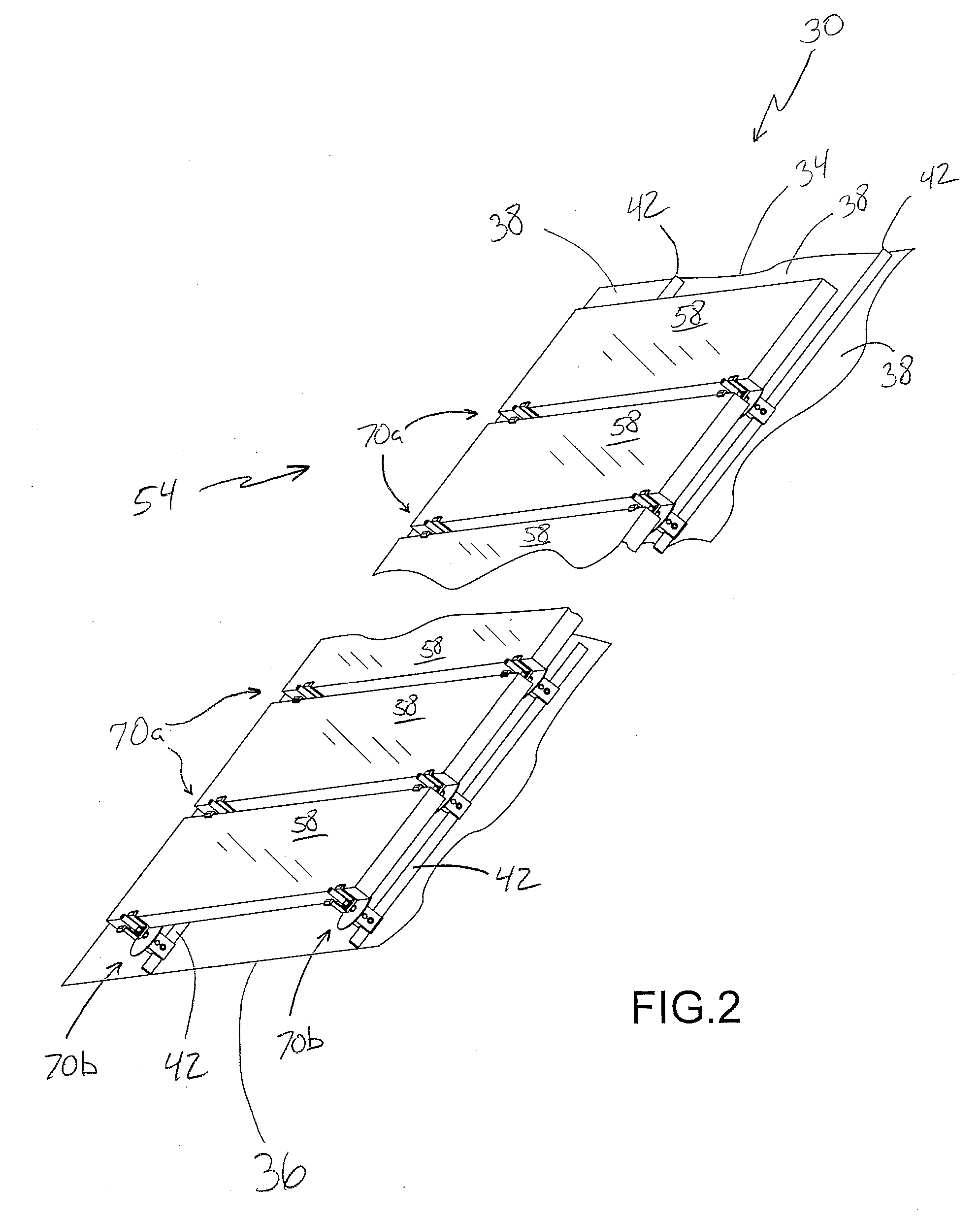 Adjustable mounting assembly for standing seam panels