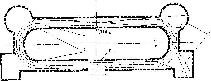 Radiation shield device and radiation system