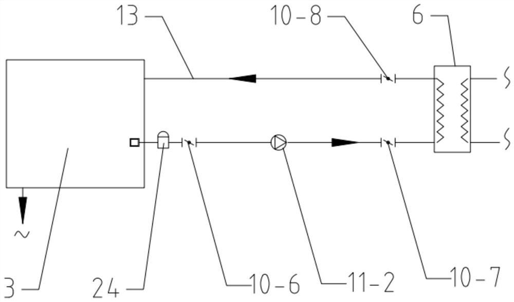 A waste heat recovery and utilization system for aquariums and its working method