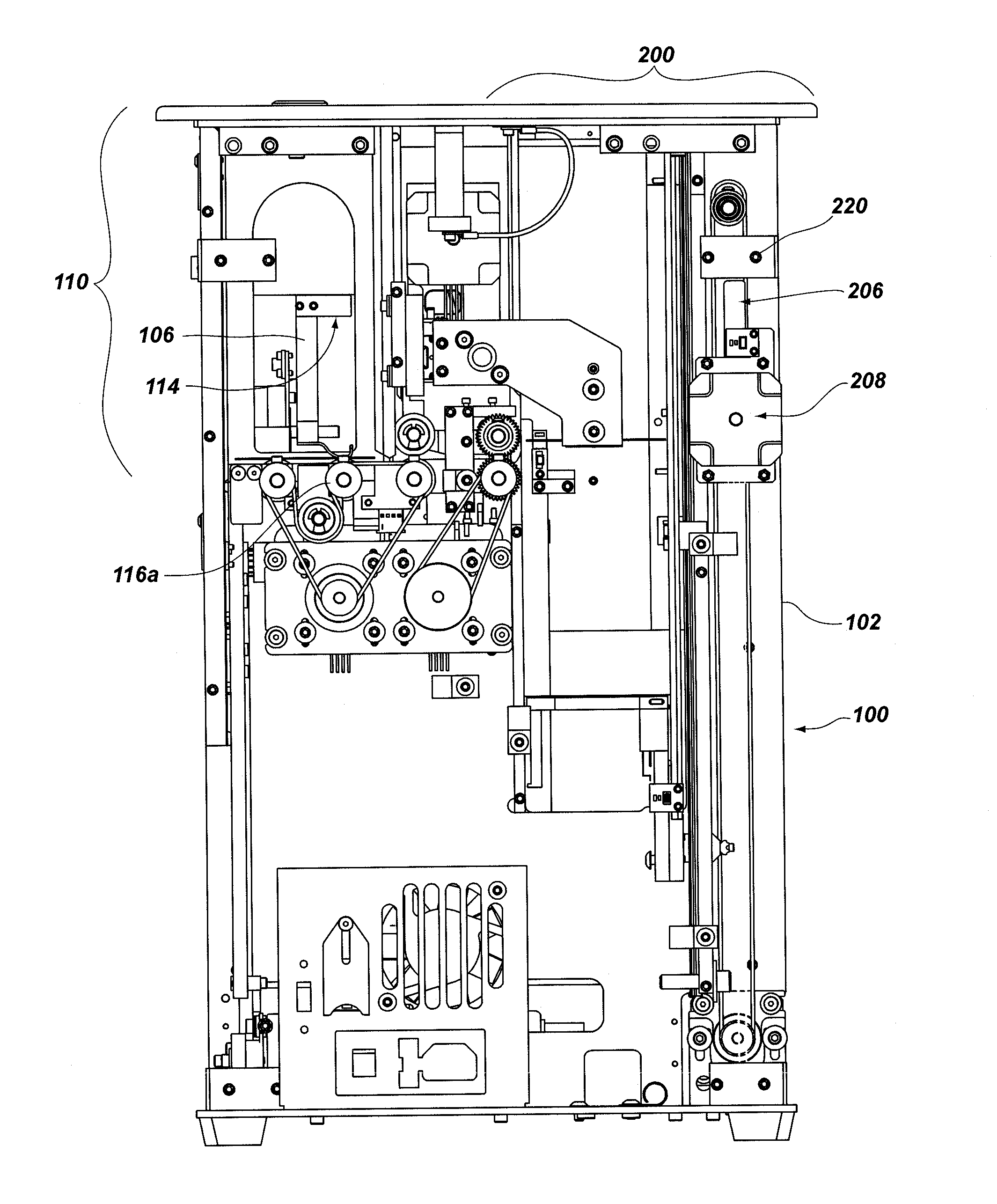 Automatic system and methods for accurate card handling