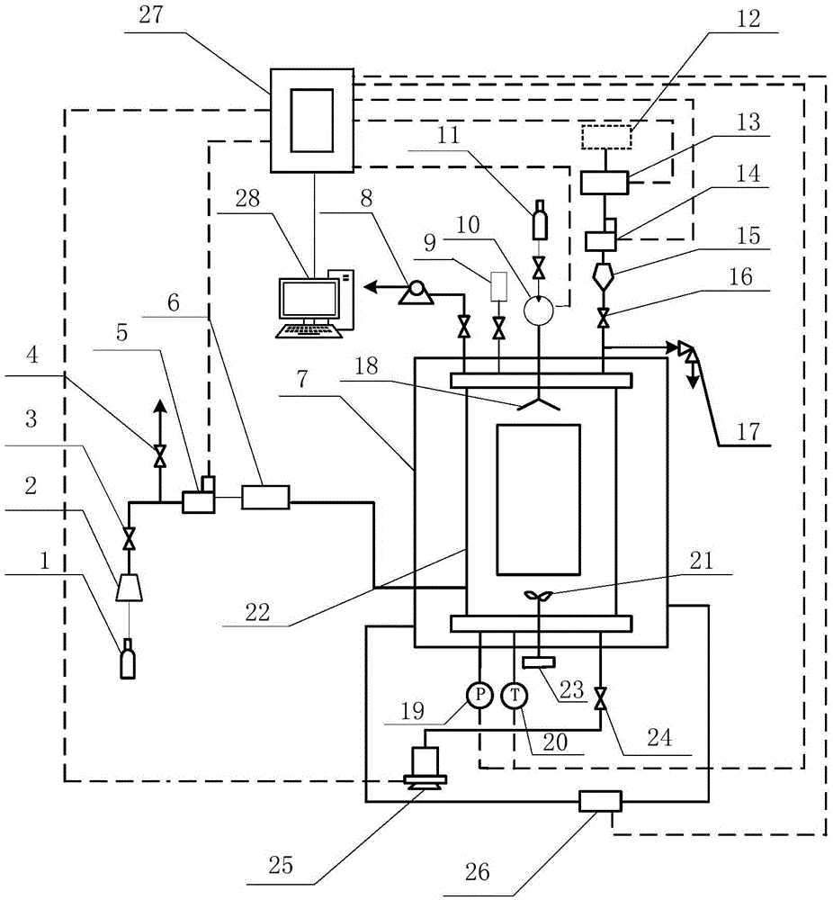 Multifunctional testing system and method for natural gas hydrate