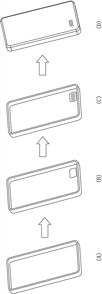 Manufacturing method for metal shell body, metal shell body and electronic equipment using metal shell body