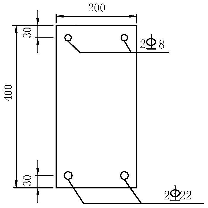 Concrete beam nonlinear model correction method based on response surface method