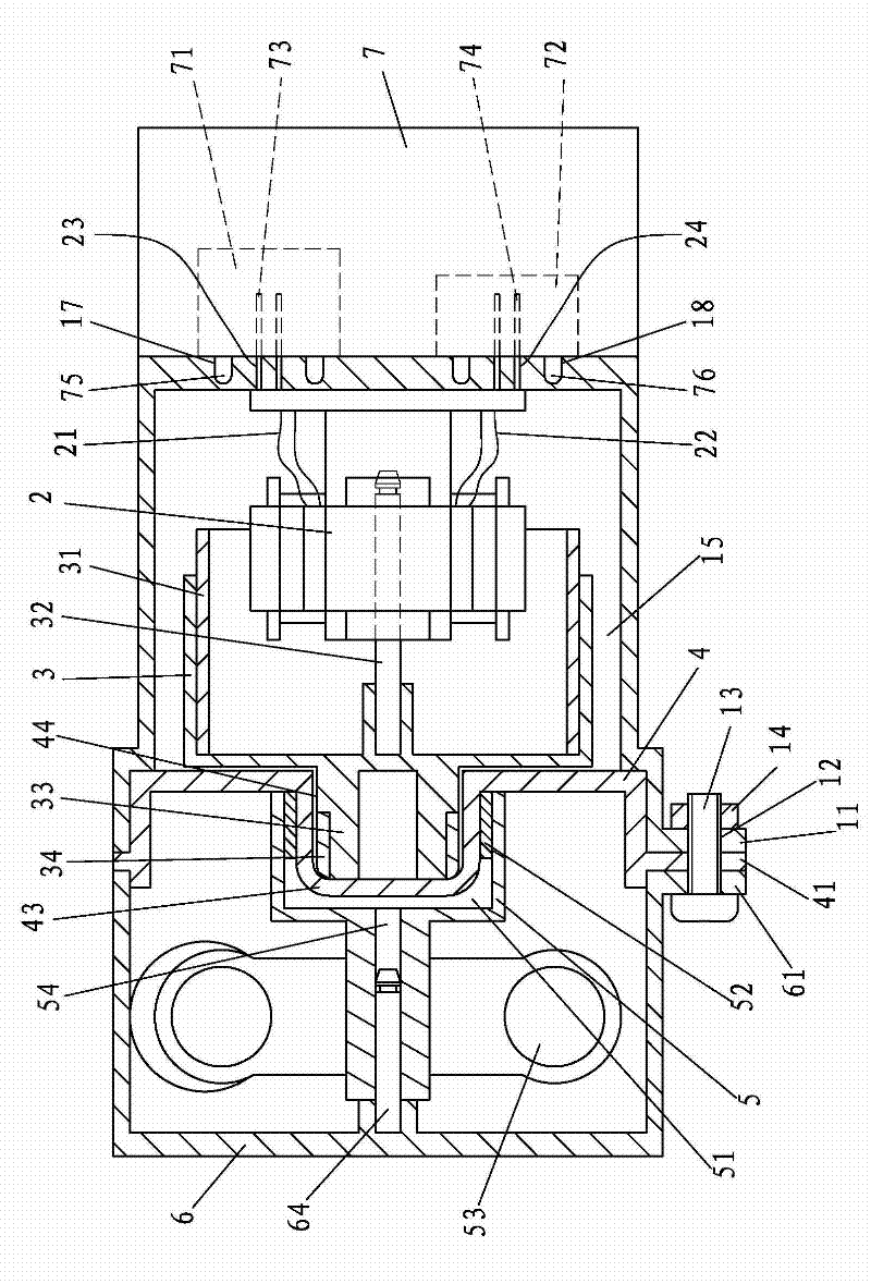 Lung vital capacity detection device with self-powered wireless transmission