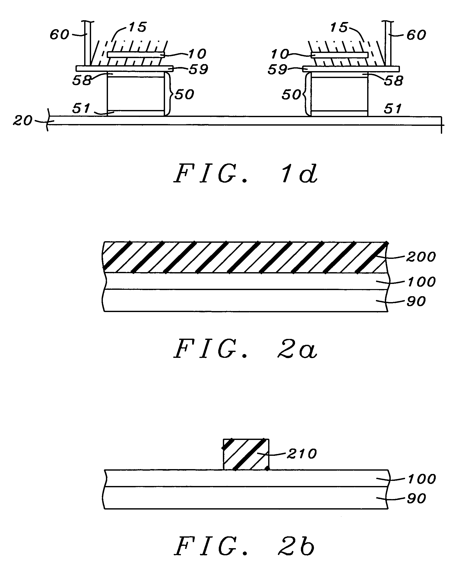 Magnetic random access memory array with thin conduction electrical read and write lines