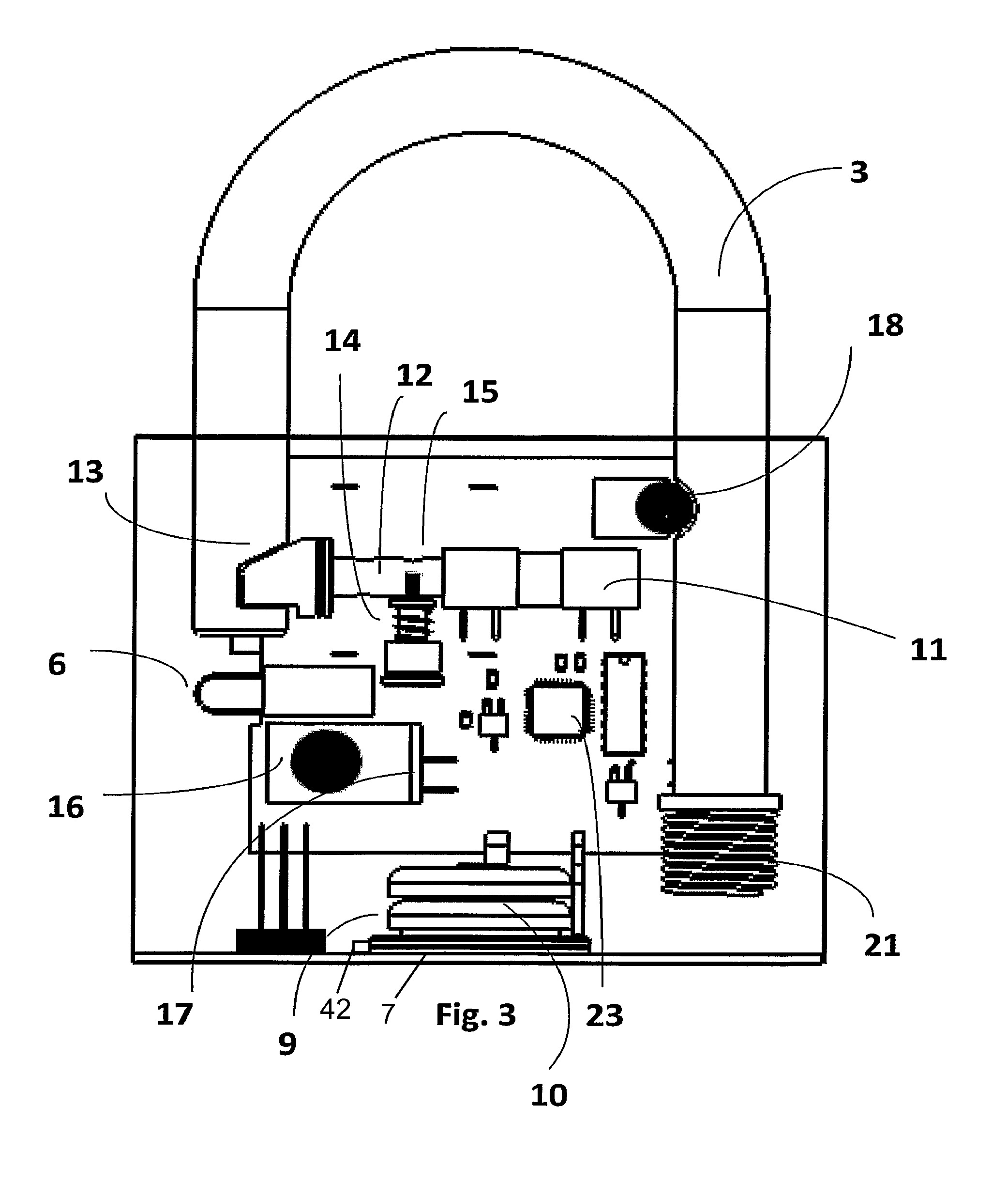 Electronic combination lock