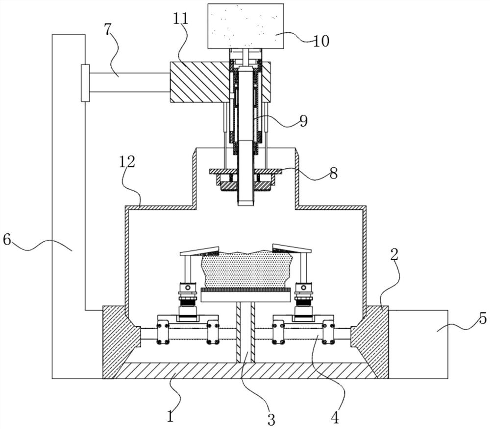 Efficient sampling device of organic-matter-rich mudstone section