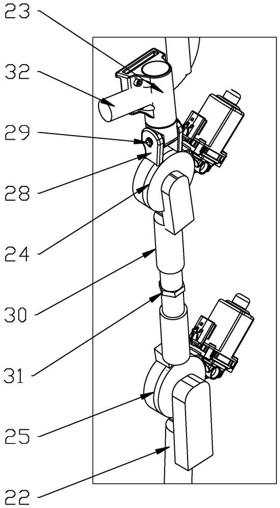 Boosting joint, boosting supporting leg and boosting exoskeleton