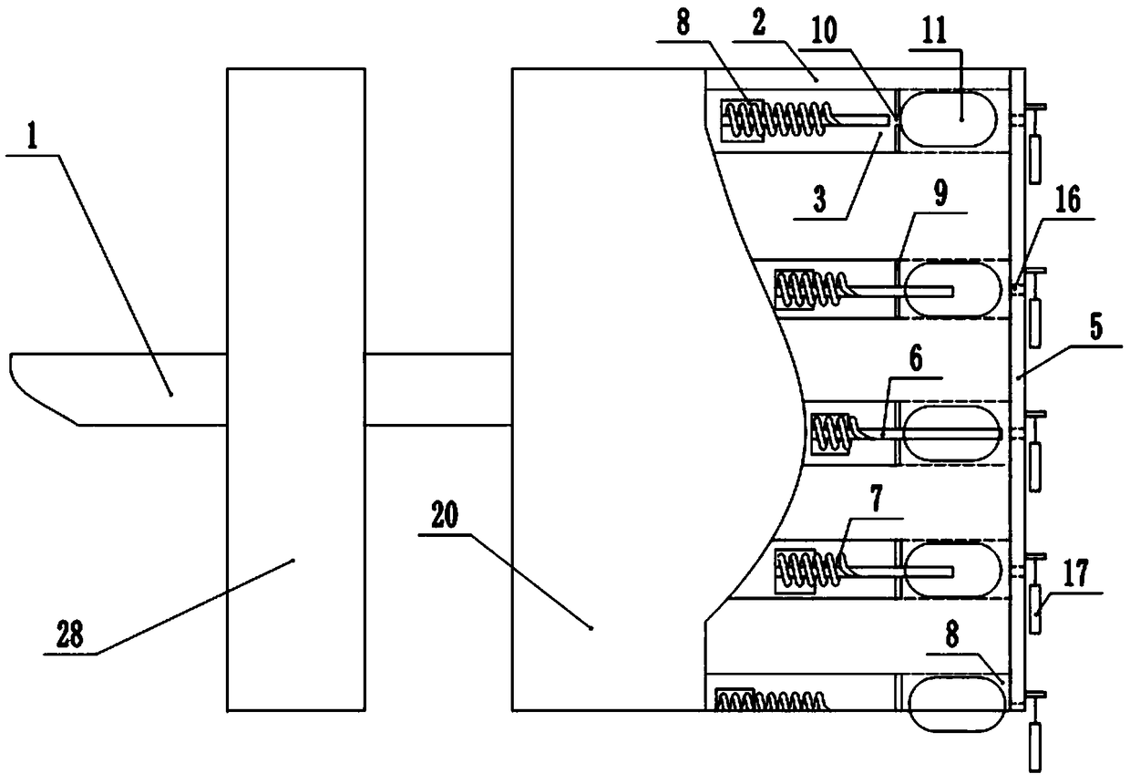 Pit removing machine for jujubes