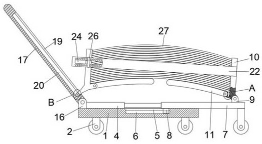 Automobile windshield production transfer device