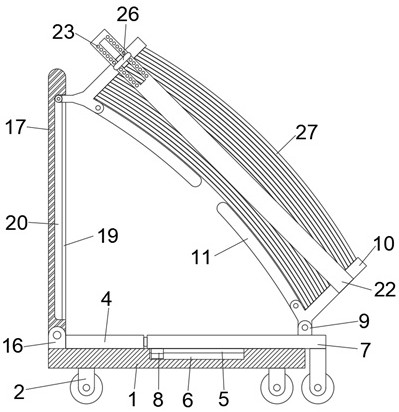 Automobile windshield production transfer device