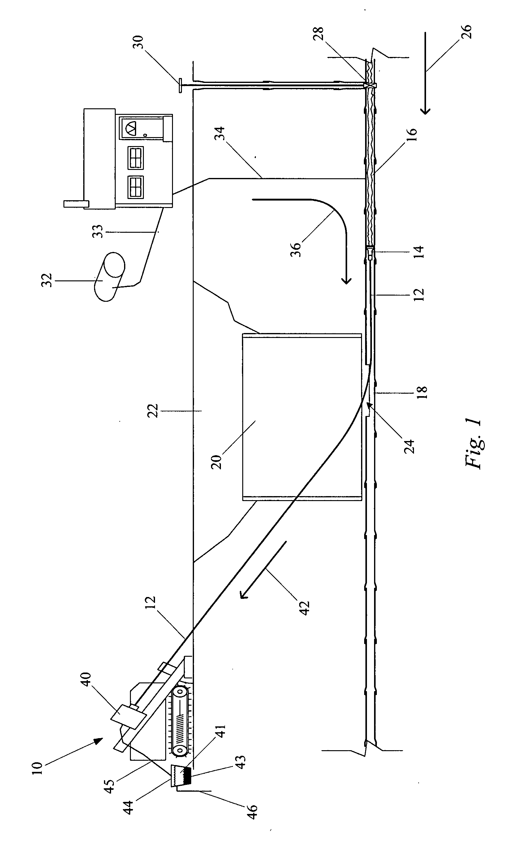 Method and apparatus for removing tuberculation from sanitary water pipelines