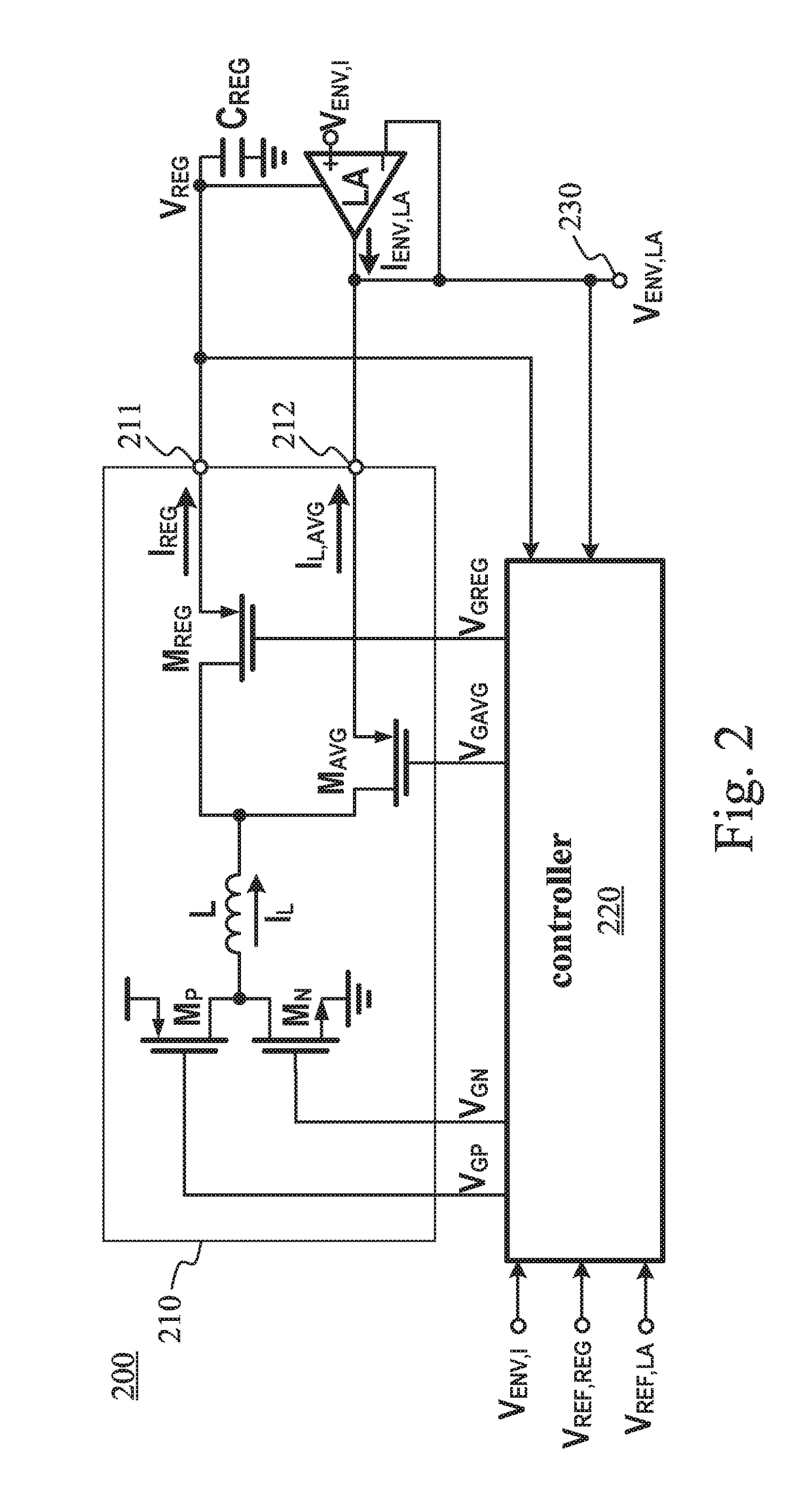 Envelope-tracking power supply modulator