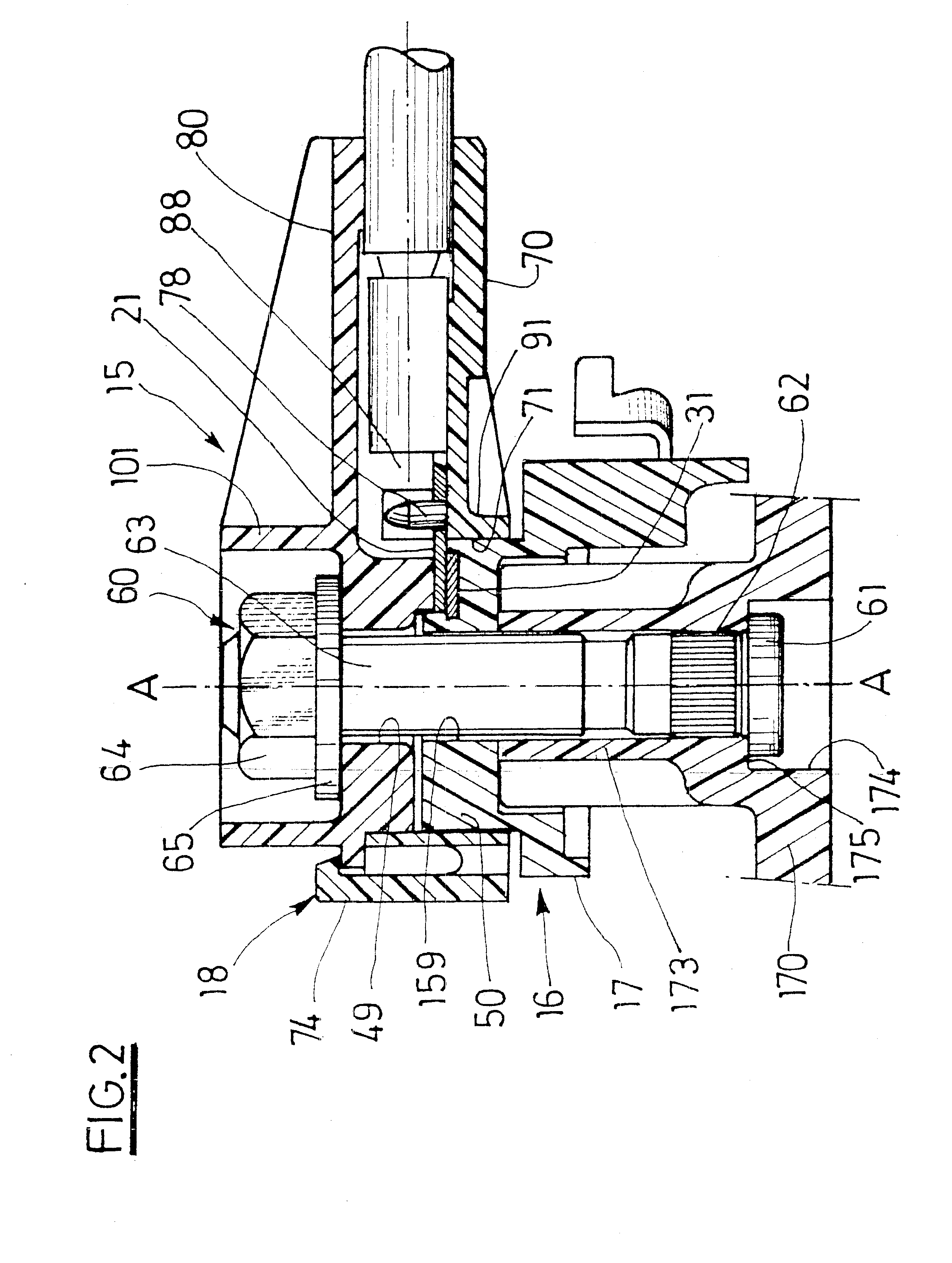 Multicontact electrical connector and rotating electrical machine bearing same