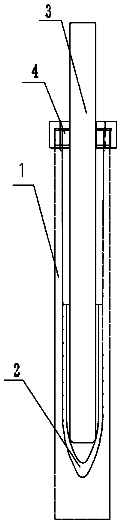 A method for brazing inner holes of ultra-high strength steel and tungsten alloy