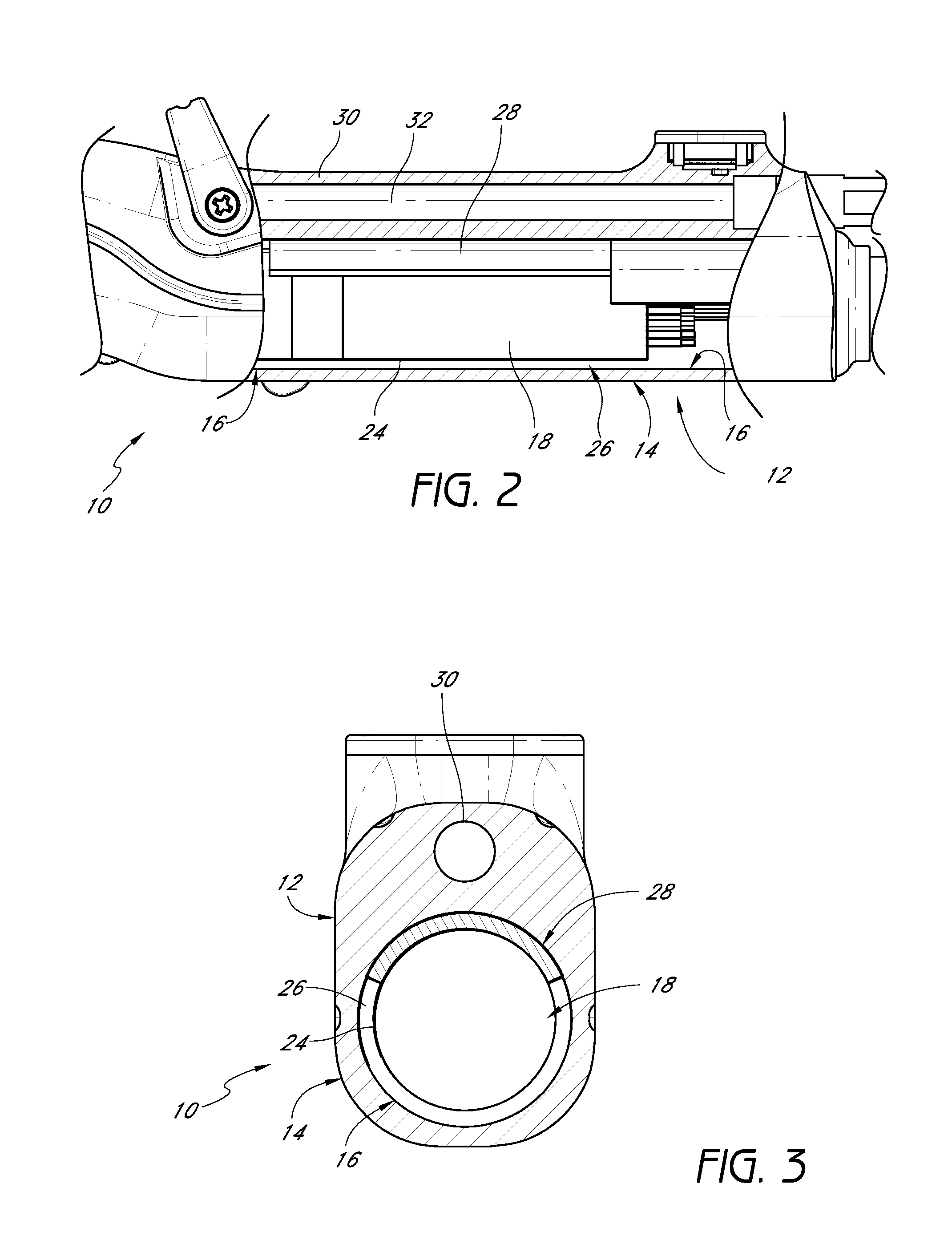 Handheld device with thermal padding