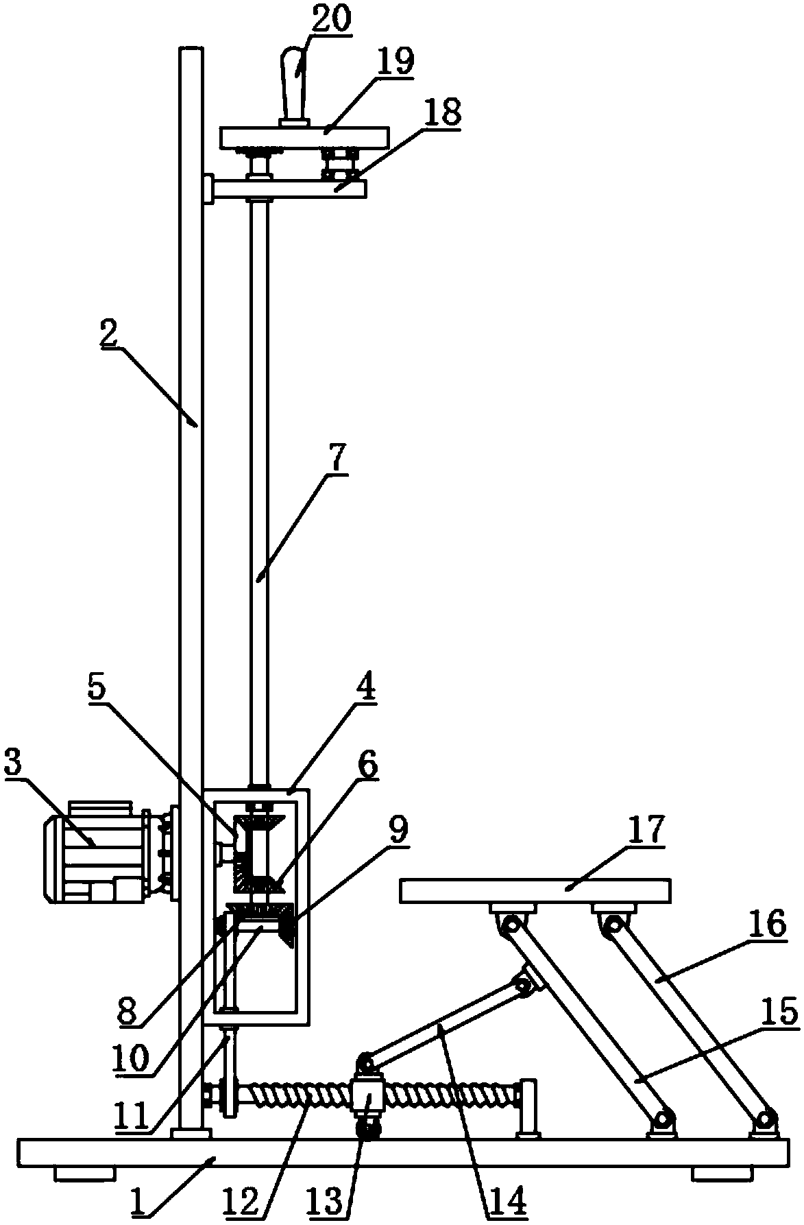 Limbs rehabilitation device for orthopedic patient