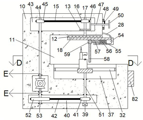 Angle-adjustable round steel bending and cutting integrated device