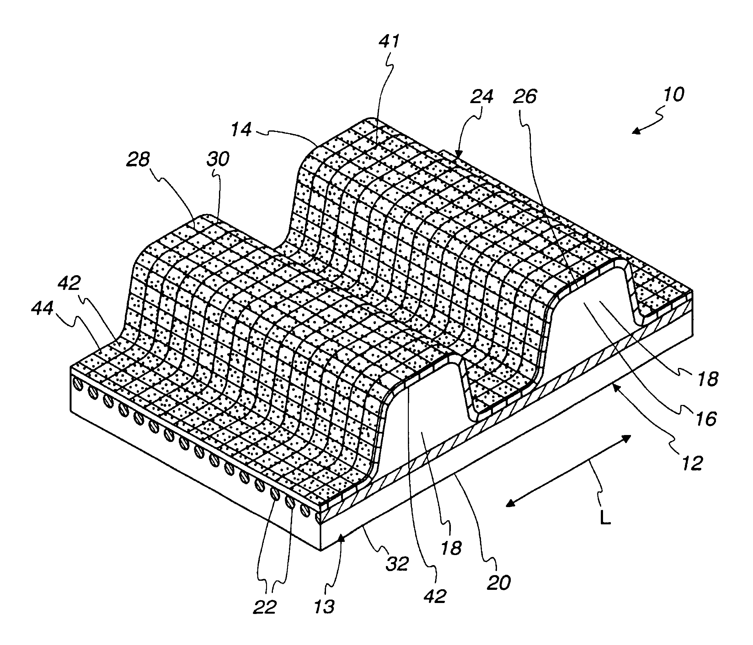 Power transmission belt and method of manufacturing the power transmission belt