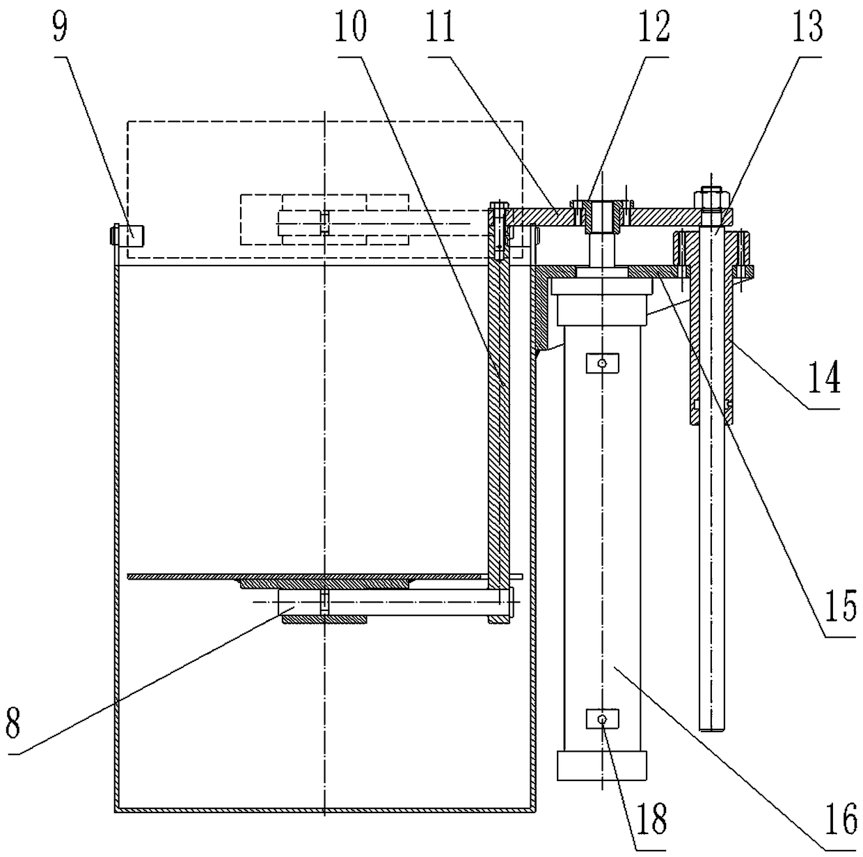 Piston automatic quenching device and method based on incomplete solution treatment technology