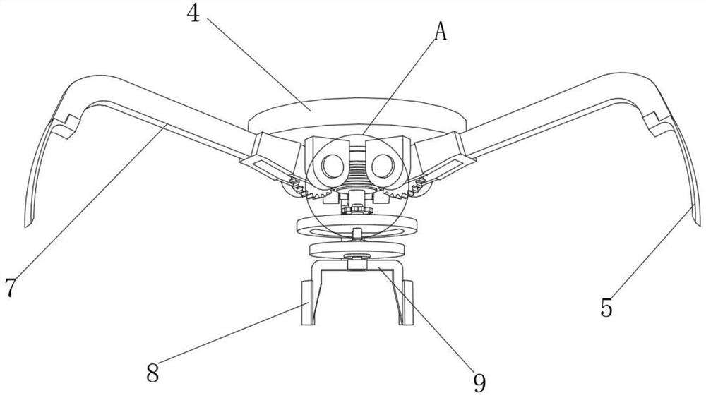 Kiwi fruit peeling, denucleating and sectioning integrated device capable of rapidly processing