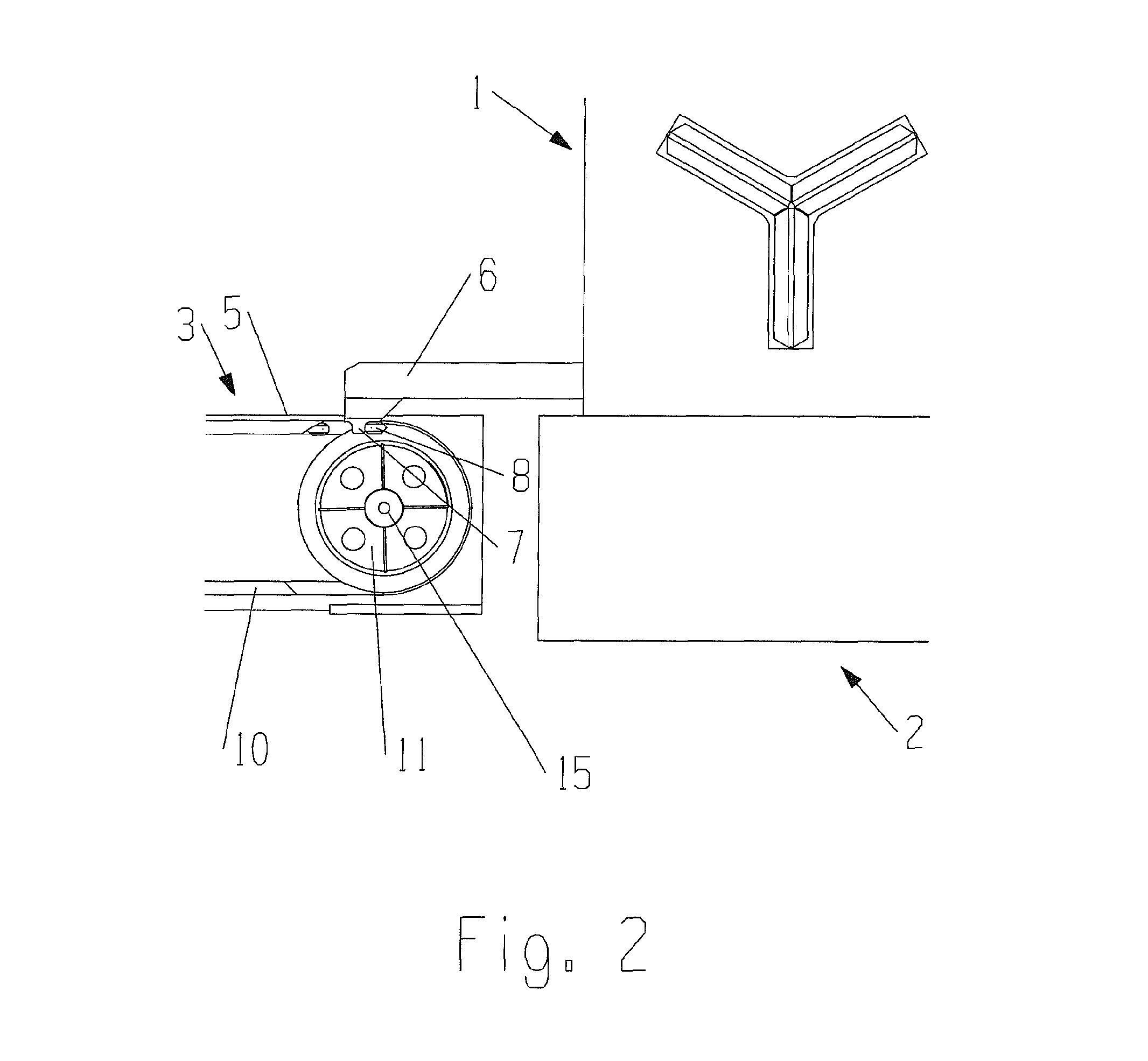 Roll stand changing device