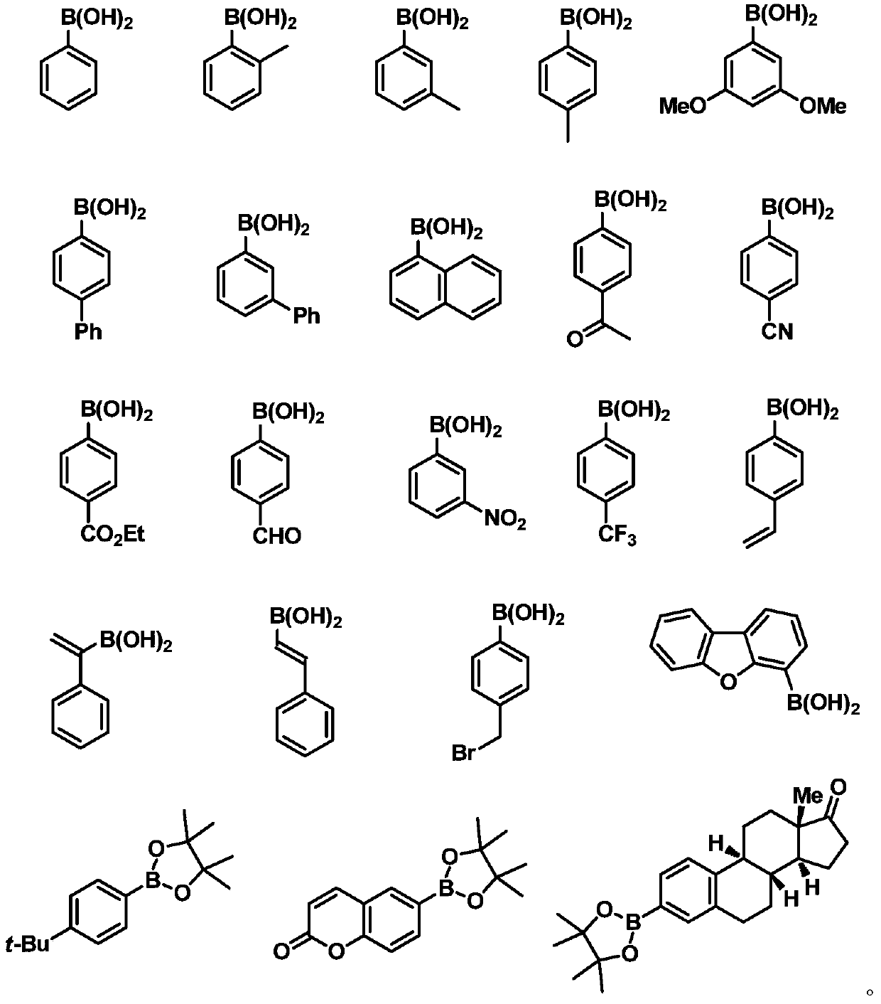 Difluoropropargyl-containing compound, preparation method and application