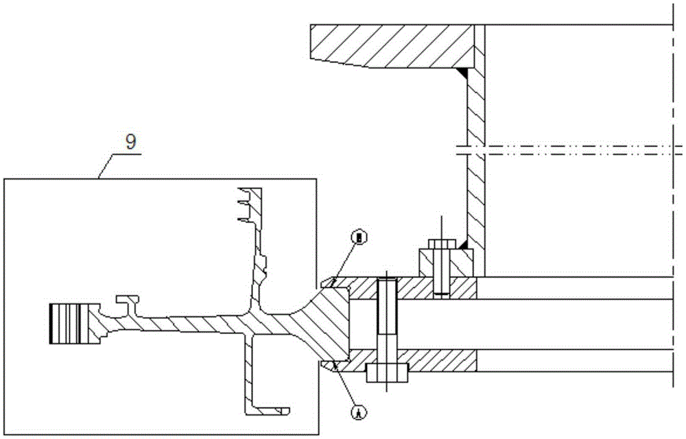 High-accuracy surface fine machining and finish machining method for thin-wall wheel discs