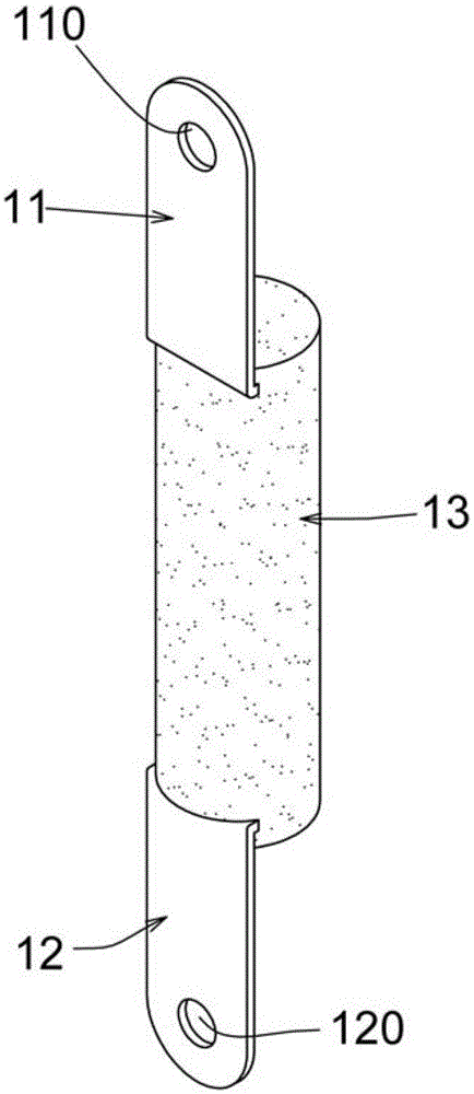 Engagement device for preventing bone fusion of fibula truncation part