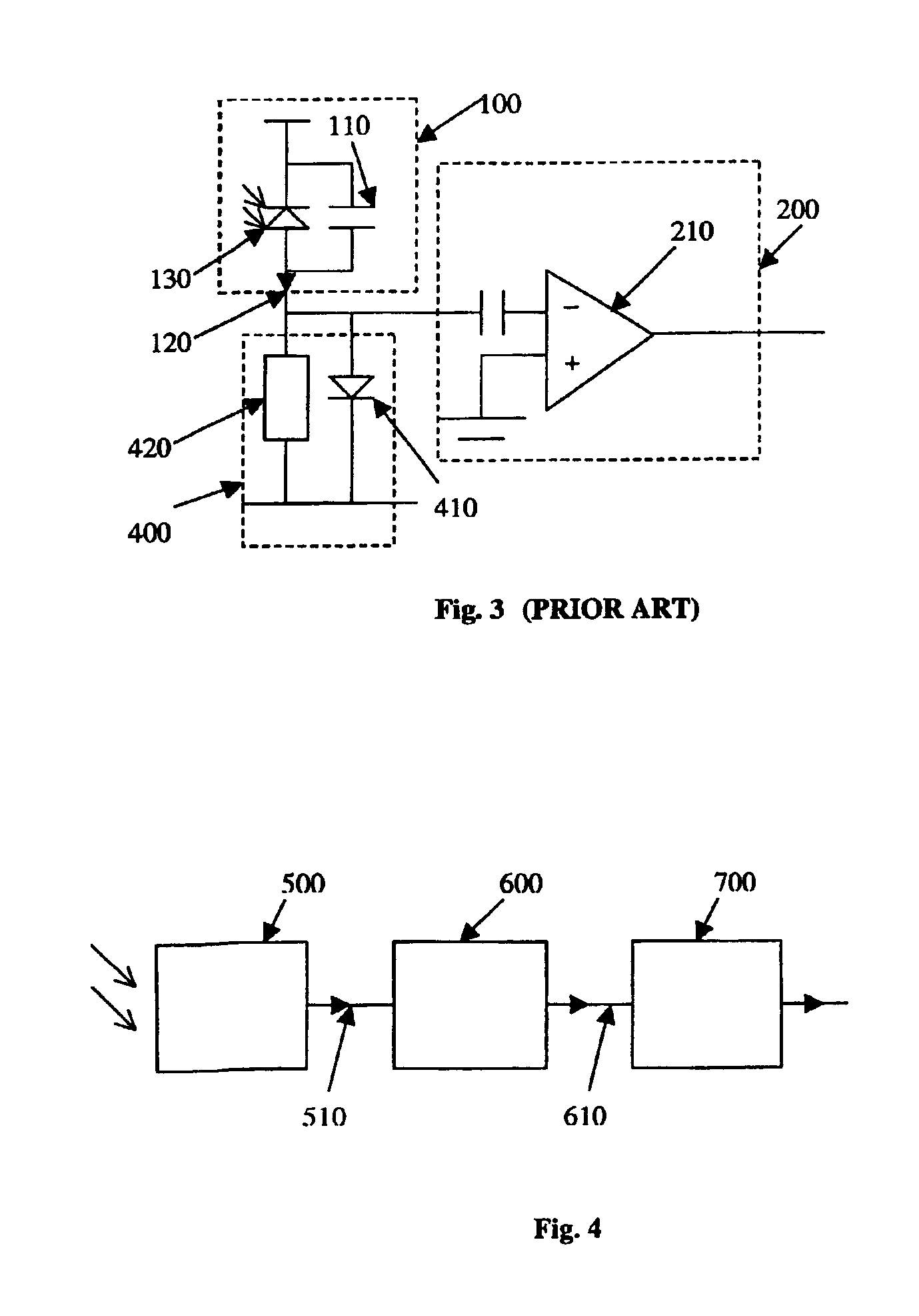 Photo-receiver arrangement