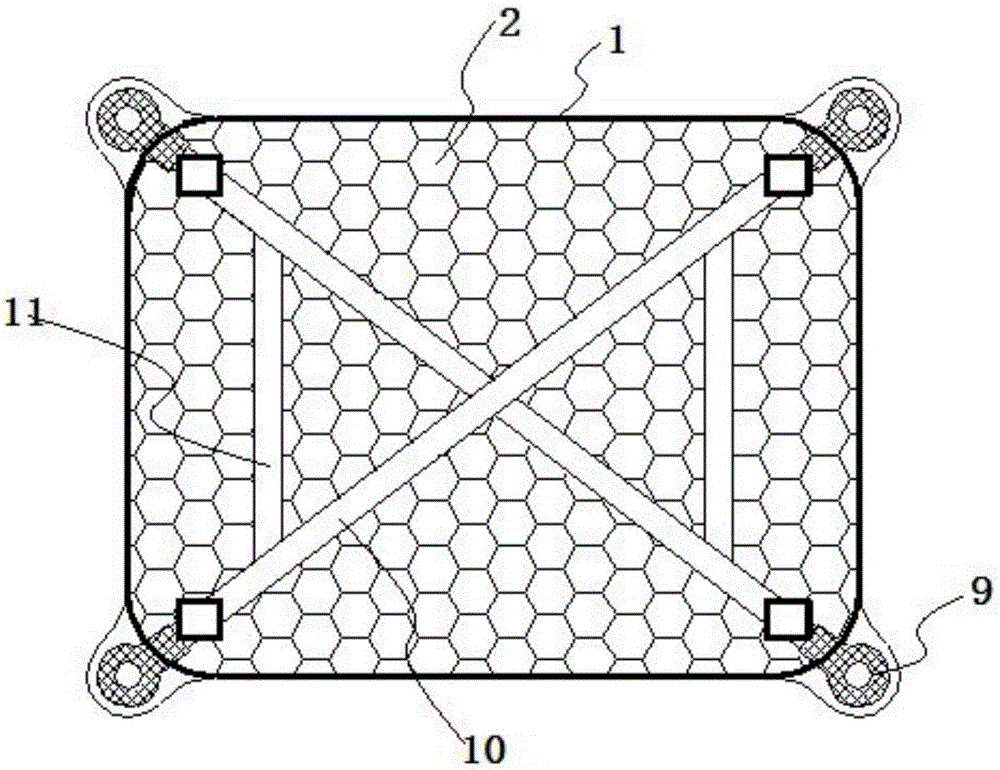 Integral photovoltaic panel water surface floating table and floating table array