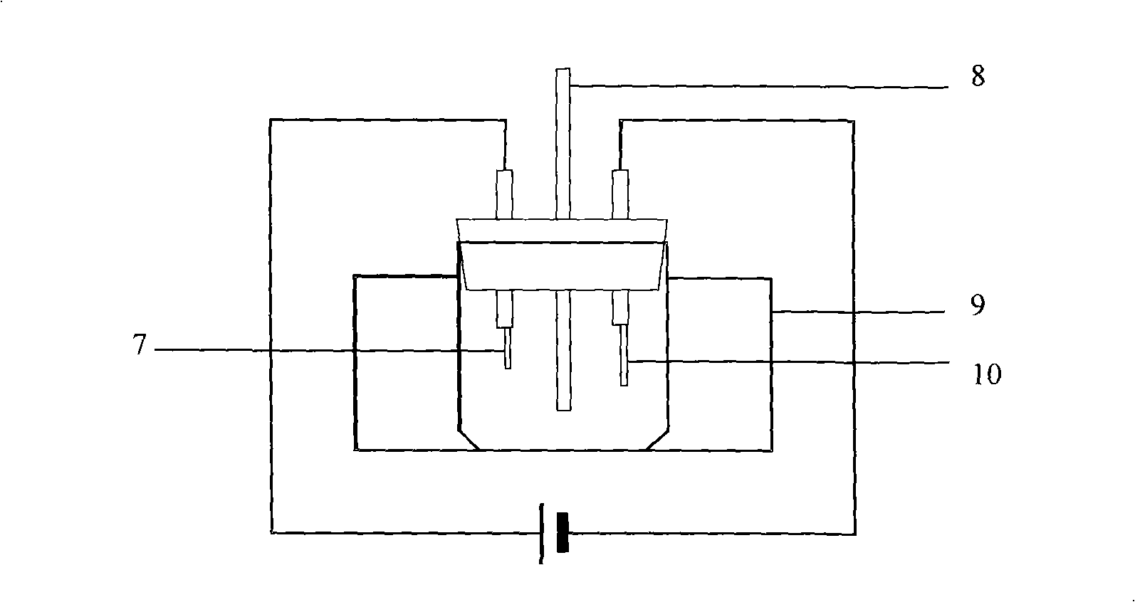 Microbe auto culturing system using nano-sensor