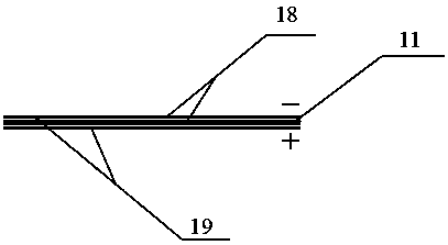 Power generation type shock absorber taking dielectric elastomer as main elastic matrix