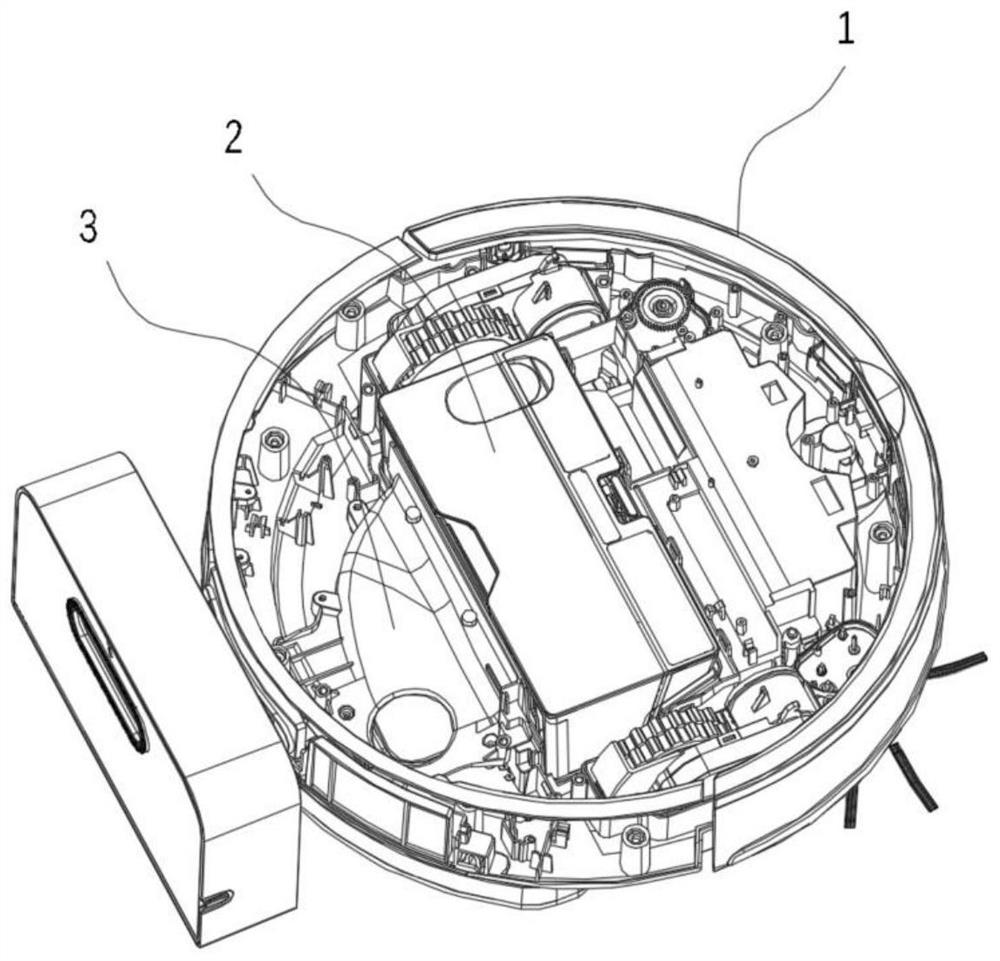 Disinfecting and killing module of cleaning robot