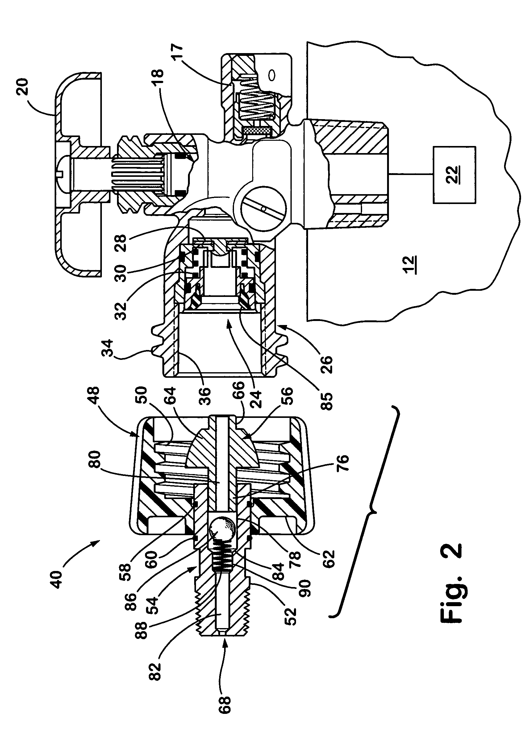 Appliance end fitting